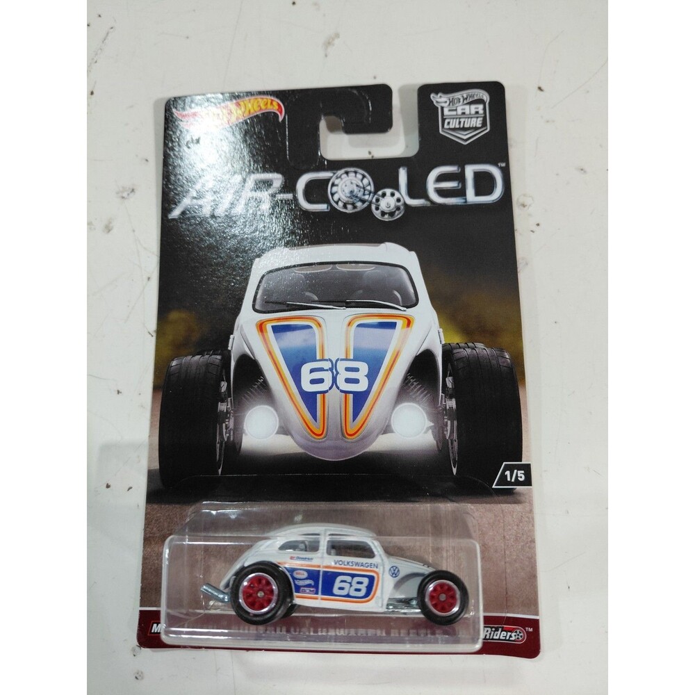 NIP Hot Wheels Air Cooled 1:64 Die Cast Custom Volkswagen (VW) Beetle Race Car